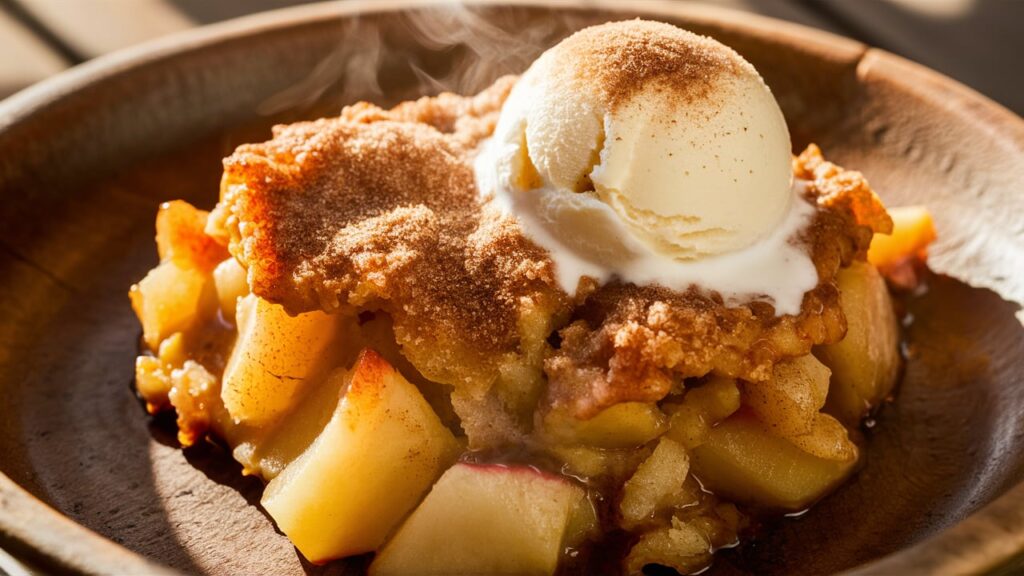 Cinnamon Sugar Apple Crisp