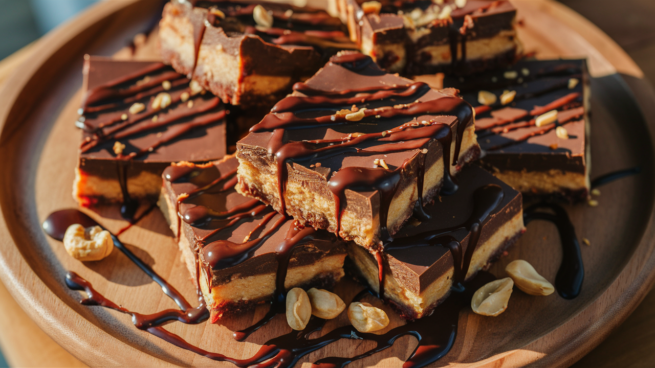 No-Bake Peanut Butter Bars