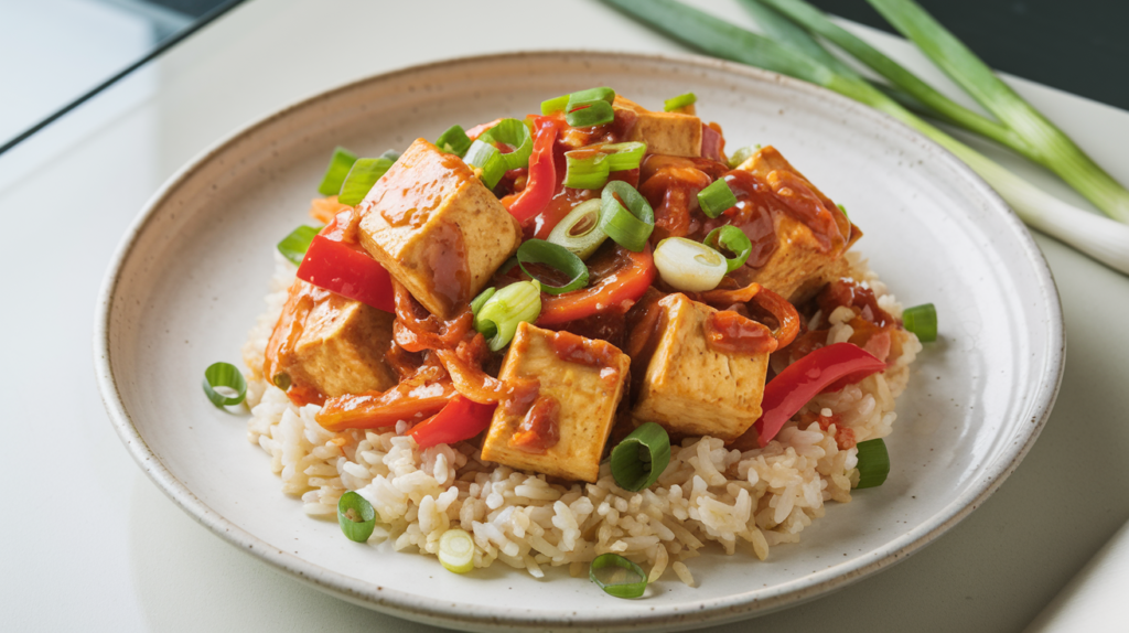 Spicy Tofu Stir-Fry