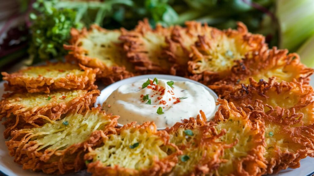 Crispy Potato Fritters