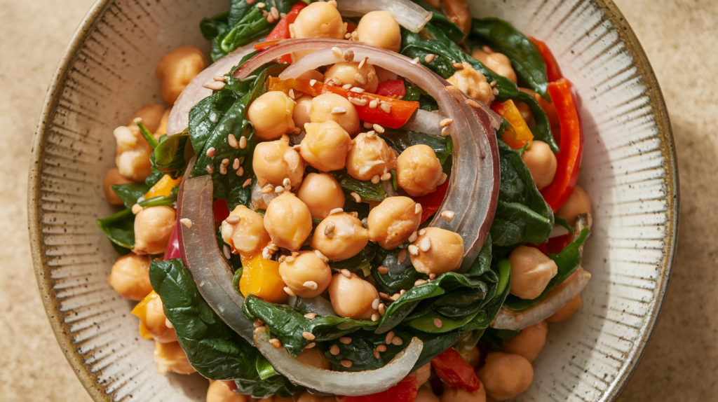 Healthy Chickpea Stir-Fry