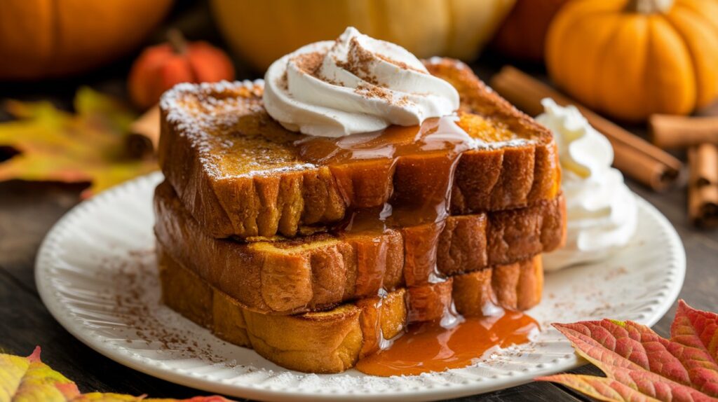 Pumpkin Pie French Toast