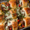 Savory Crescent Roll Bake