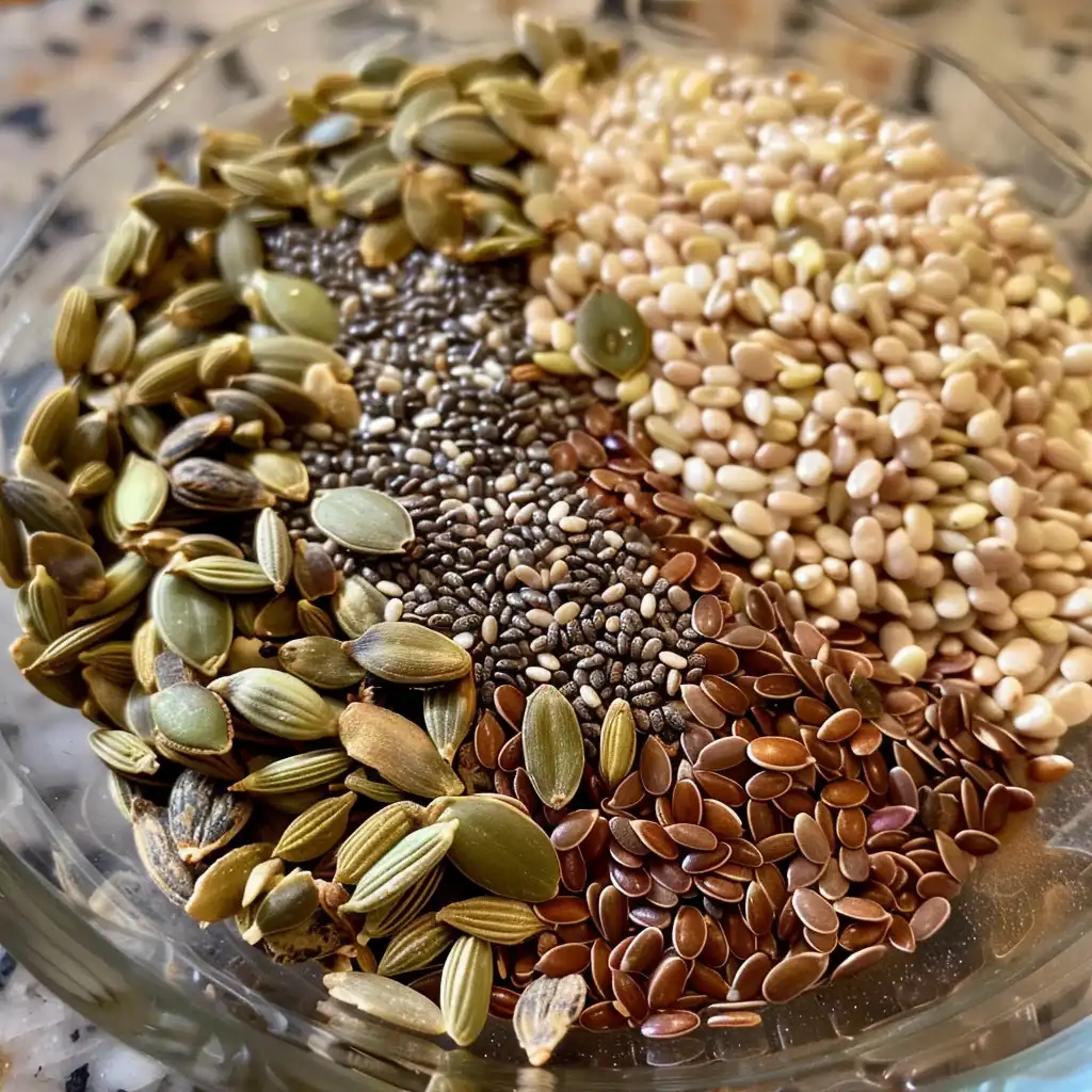 Ingredients for bariatric seed recipe