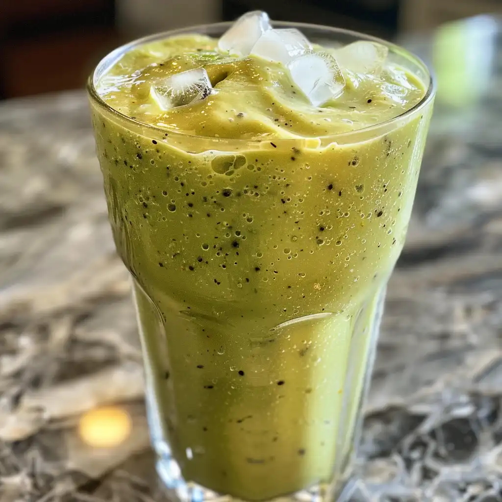 keto-friendly low calorie protein shake for weight loss with avocado