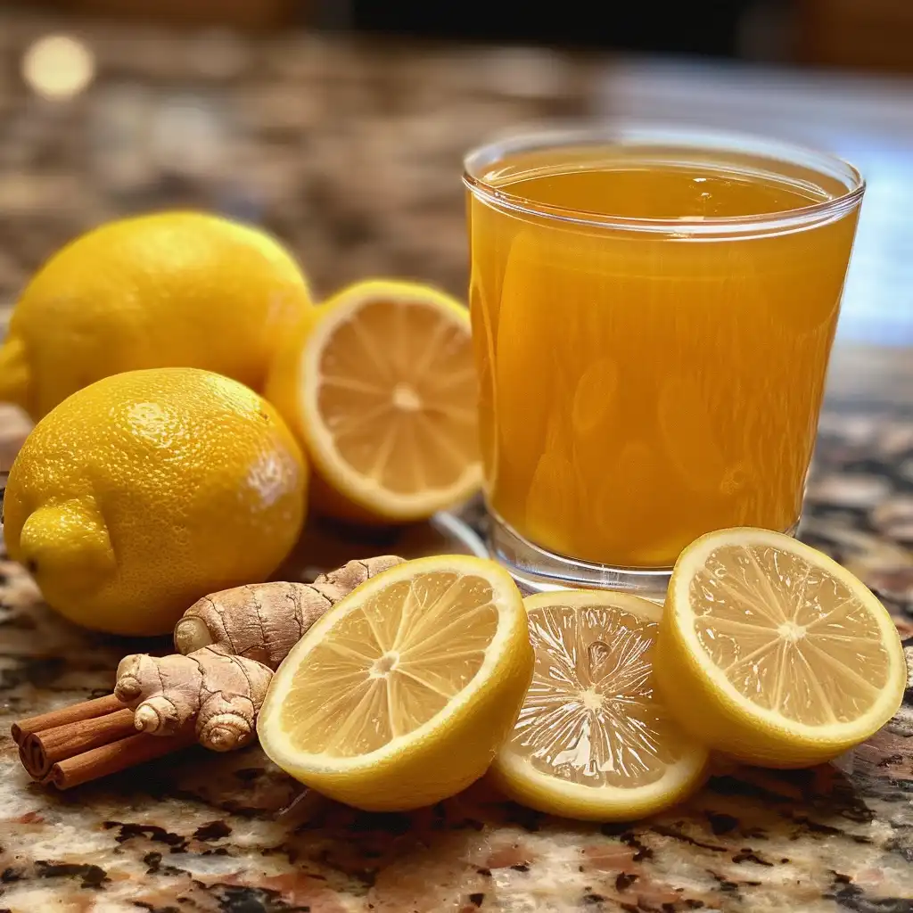 lemon ginger drink to boost metabolism