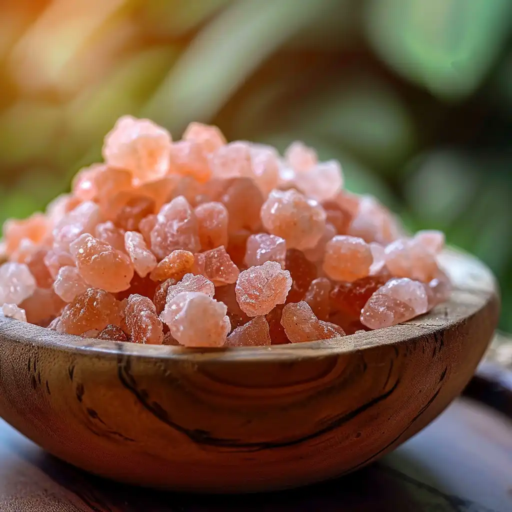 Pink Salt Water Drink for Natural Detox
