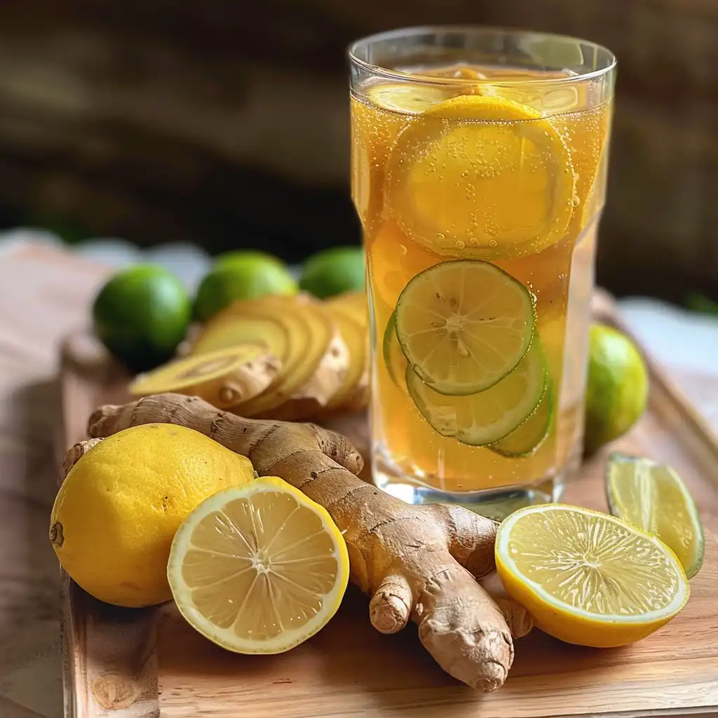 preparing natural detox drink for weight loss