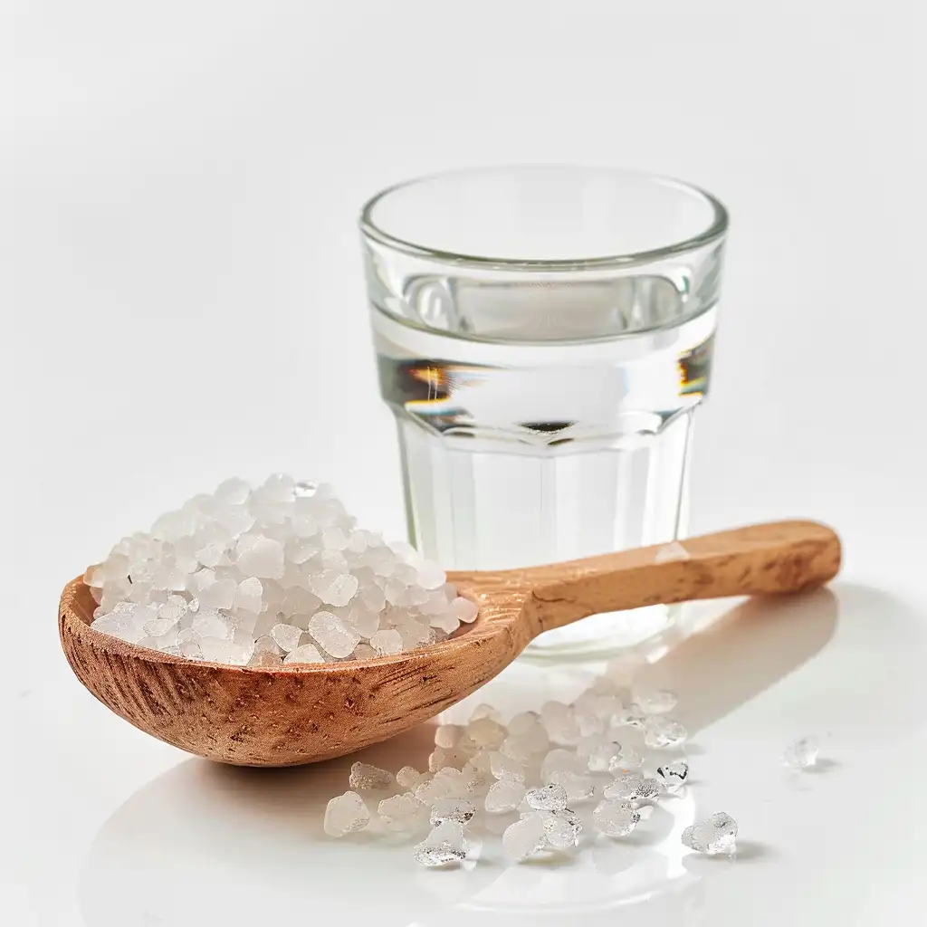 Salt Water Flush for Weight Loss ingredients close-up