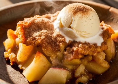 Cinnamon Sugar Apple Crisp