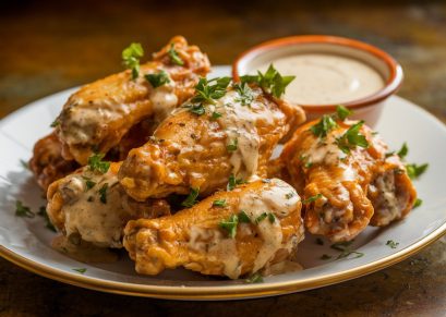 Garlic Parmesan Chicken Wings Recipe